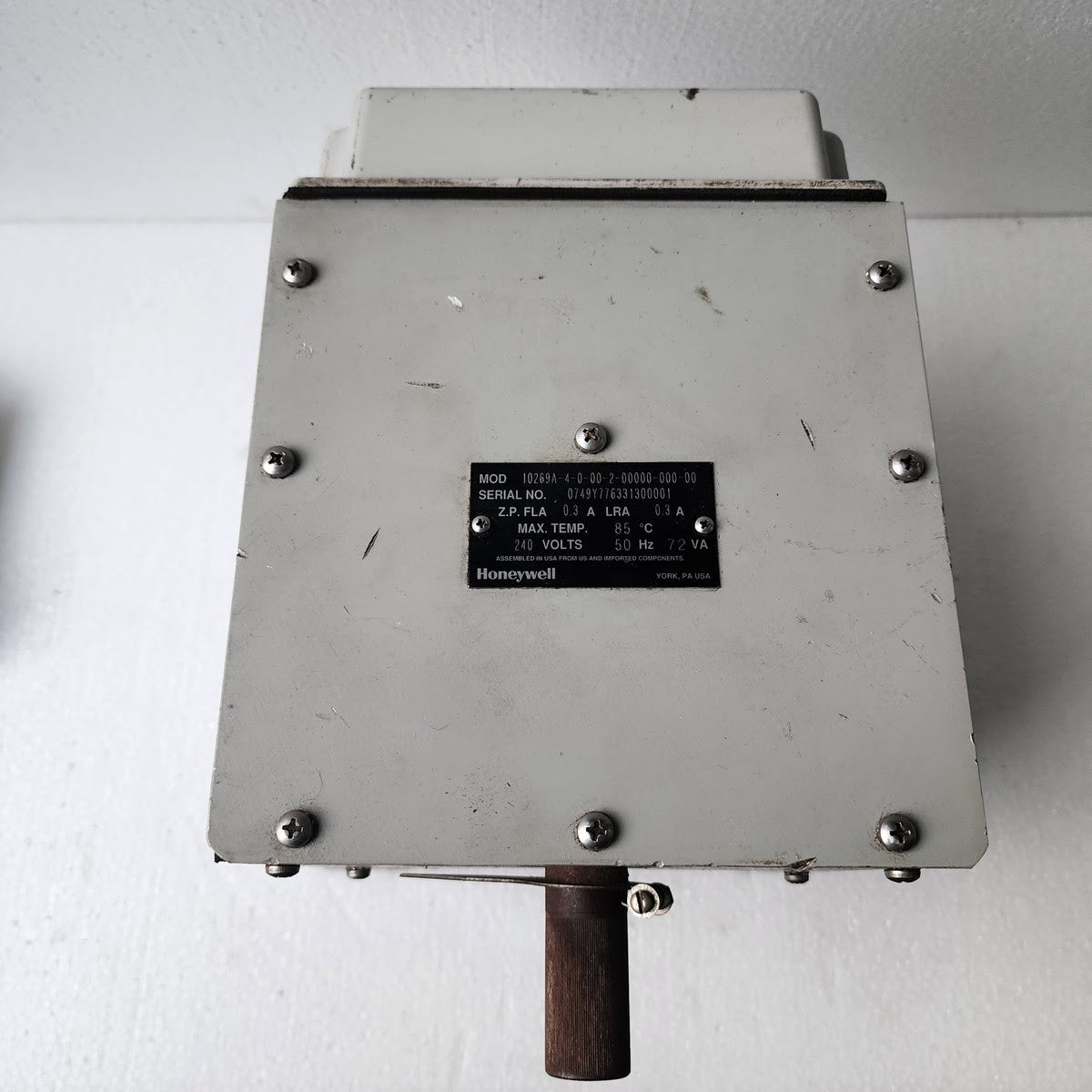 HONEYWELL 10269A-4-0-00-2-00000-000-00 ROTARY ACTUATOR MOTOR 240V