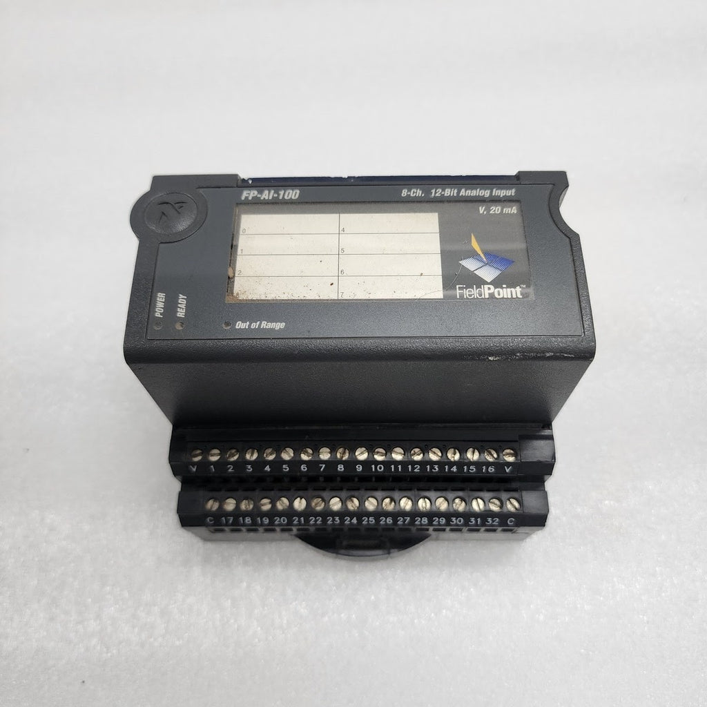 NATIONAL INSTRUMENT FP-AI-100 8CH 12BIT ANALOG INPUT MODULE FP-TB-1