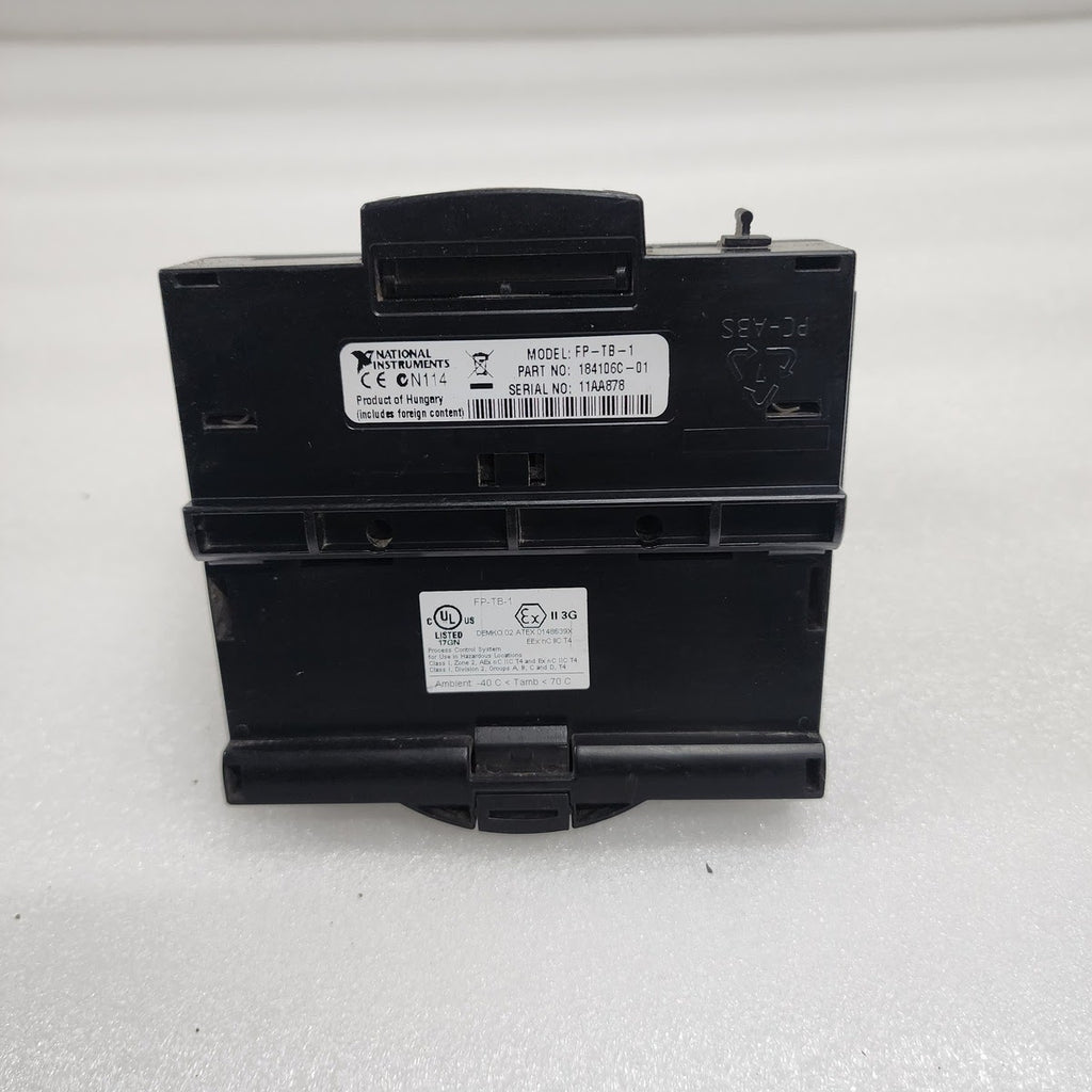 NATIONAL INSTRUMENT FP-AI-100 8CH 12BIT ANALOG INPUT MODULE FP-TB-1