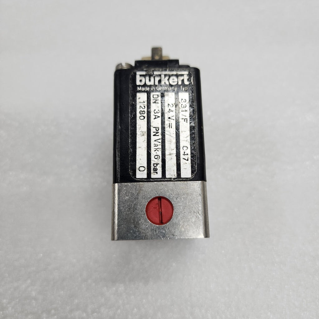BURKERT 331/F C17 SOLENOID VALVE 24VDC