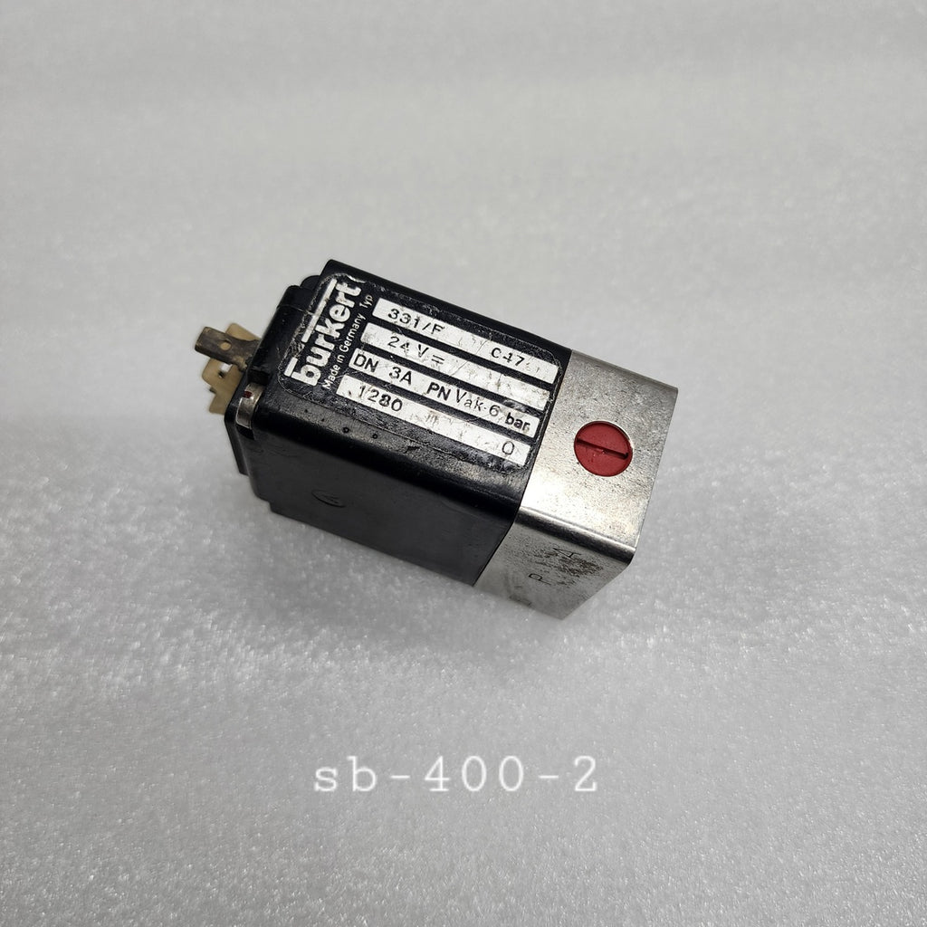 BURKERT 331/F C17 SOLENOID VALVE 24VDC