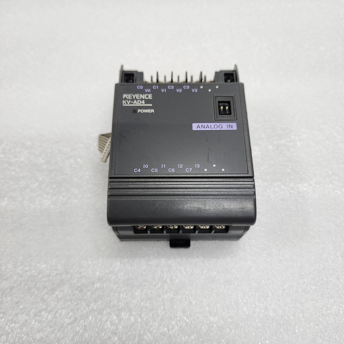 KEYENCE KV-AD4 ANALOG INPUT MODULE