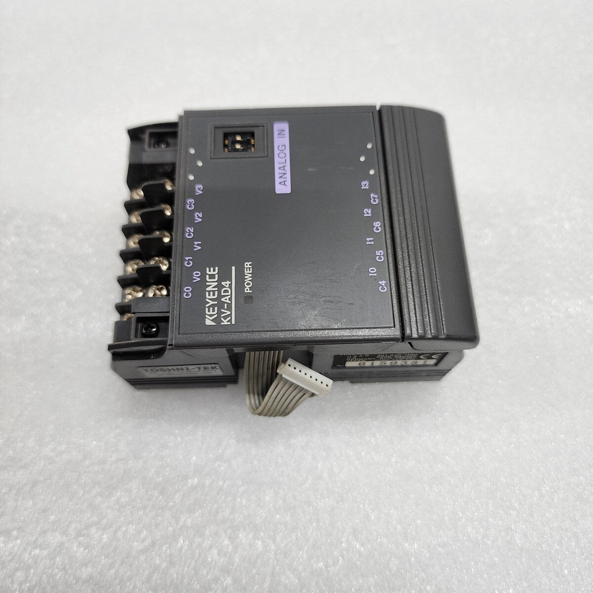 KEYENCE KV-AD4 ANALOG INPUT MODULE