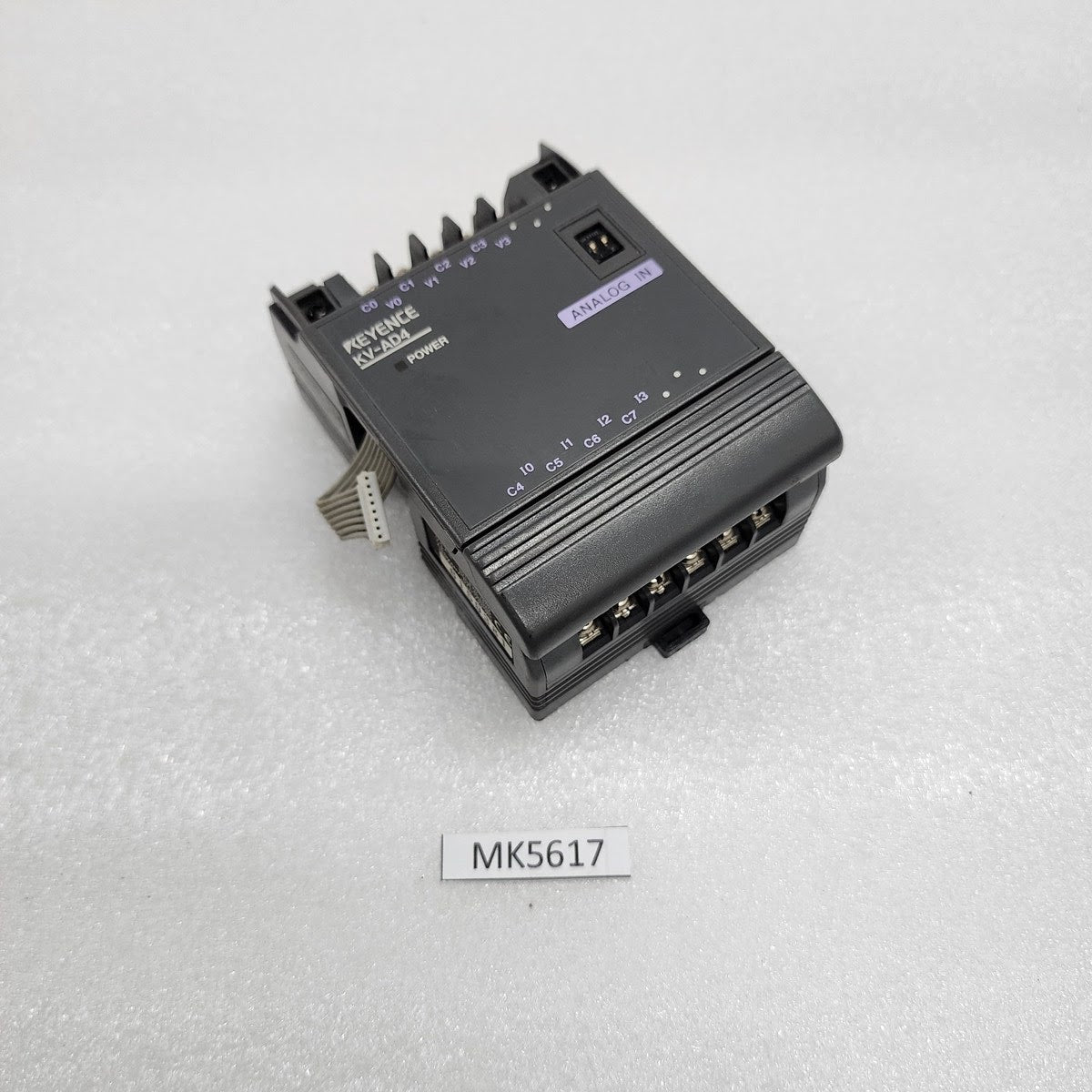 KEYENCE KV-AD4 ANALOG INPUT MODULE