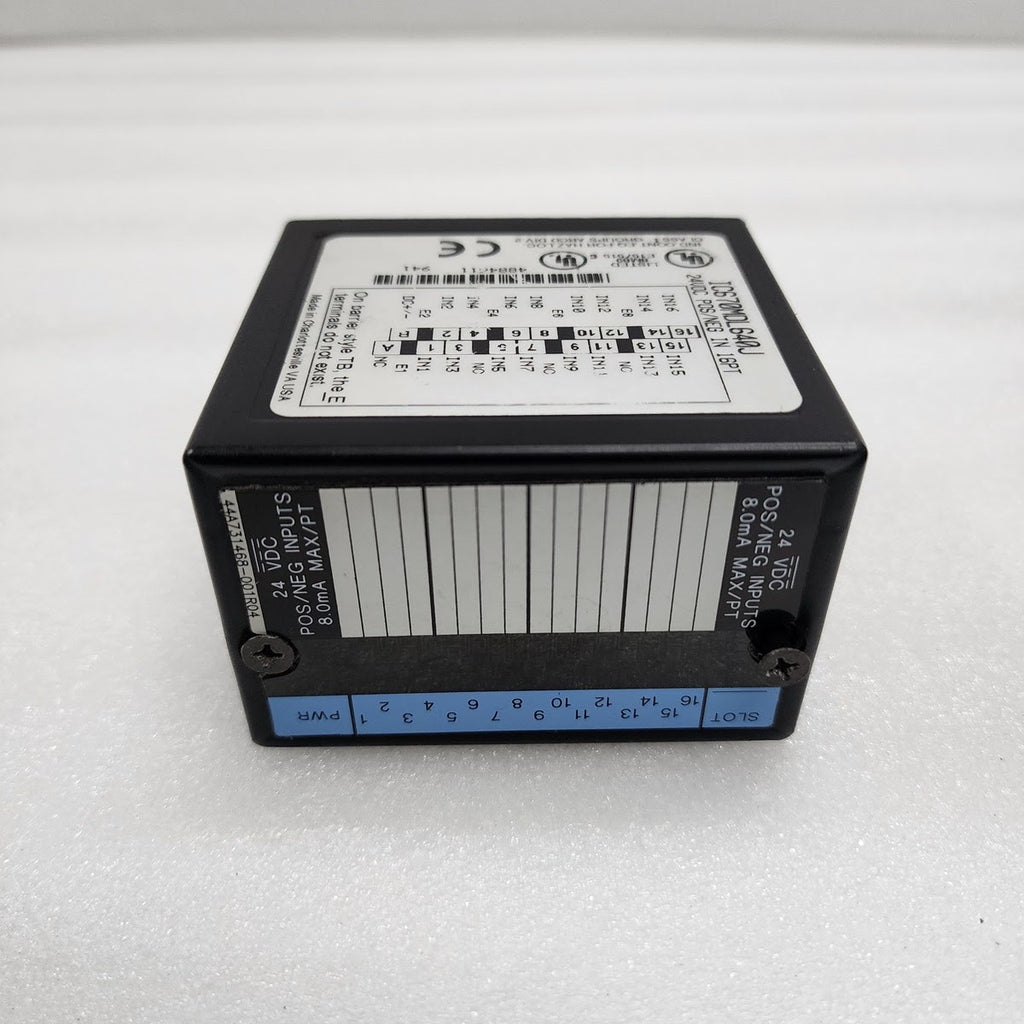 GE FANUC IC670MDL640J INPUT PLC MODULE