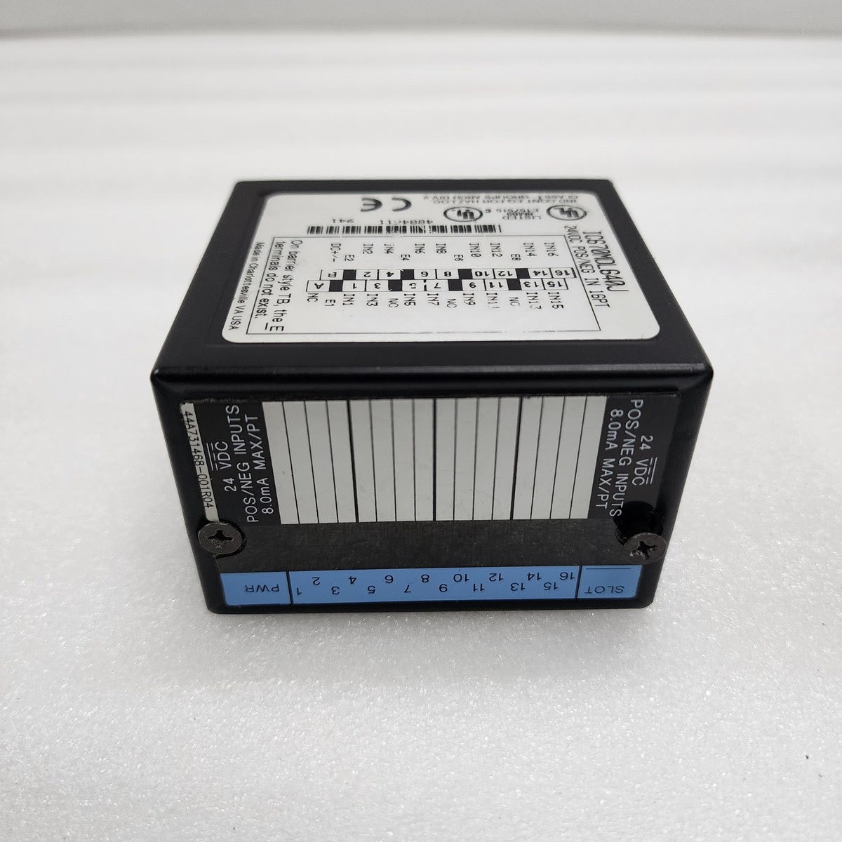 GE FANUC IC670MDL640J INPUT PLC MODULE