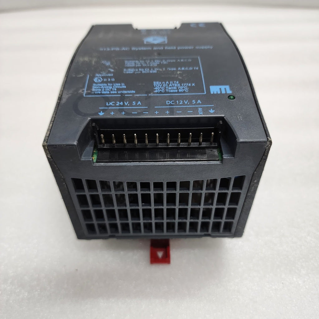 MTL INSTRUMENT 8000 SYSTEM AND FIELD POWER SUPPLY 8913-PS-AC WITHOUT CONNECTOR