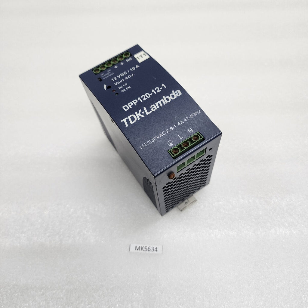 TDK LAMBDA DPP120-12-1 POWER SUPPLY UNIT 12VDC 120W