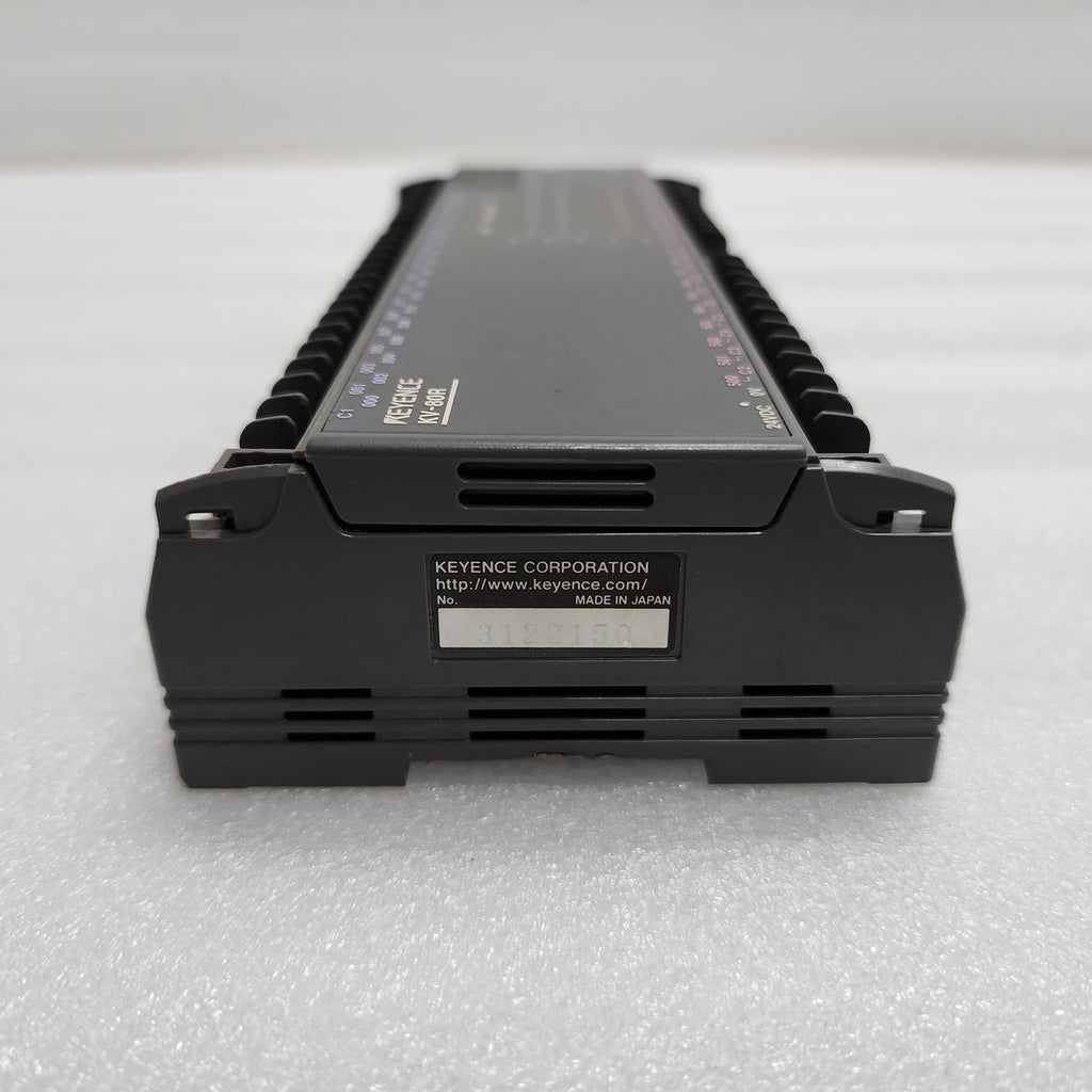 KEYENCE KV-80R CPU PLC MODULE CRACK ON BACK OF BODY