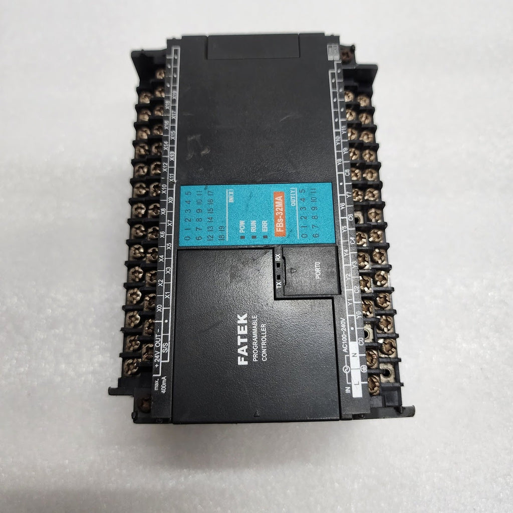 FATEK FBS-32MA PROGRAMMABLE CONTROLLER 100-240VAC