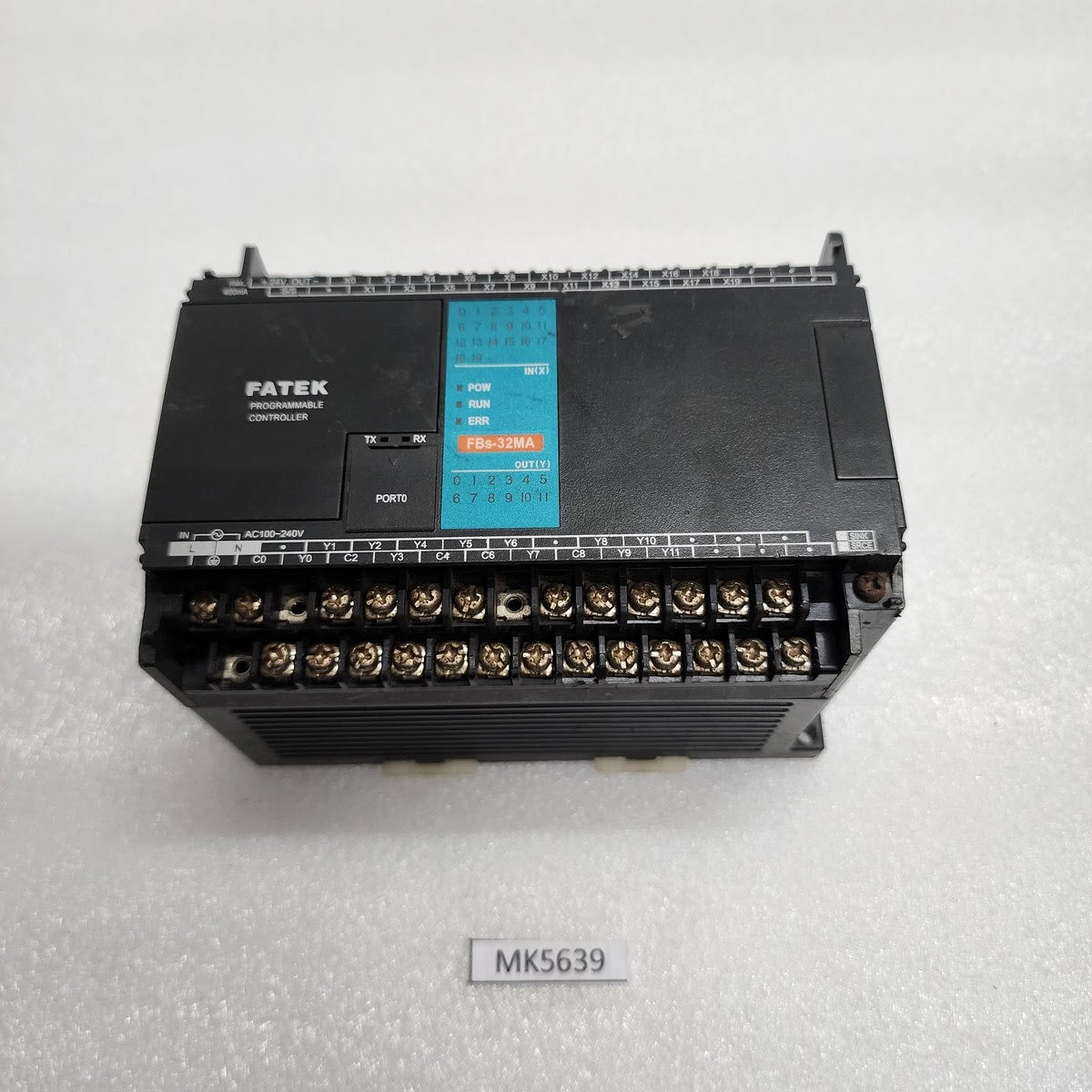 FATEK FBS-32MA PROGRAMMABLE CONTROLLER 100-240VAC