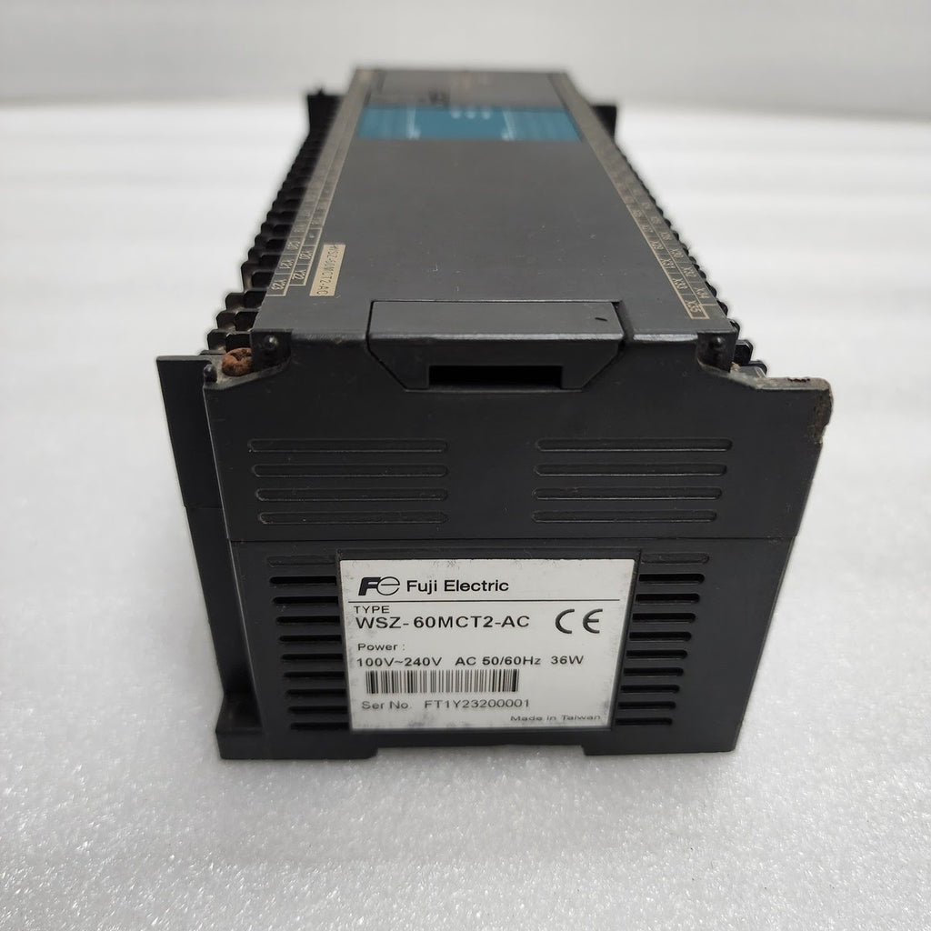 FUJI ELECTRIC WSZ-60MCT2-AC PROGRAMMABLE CONTROLLER 100-240V