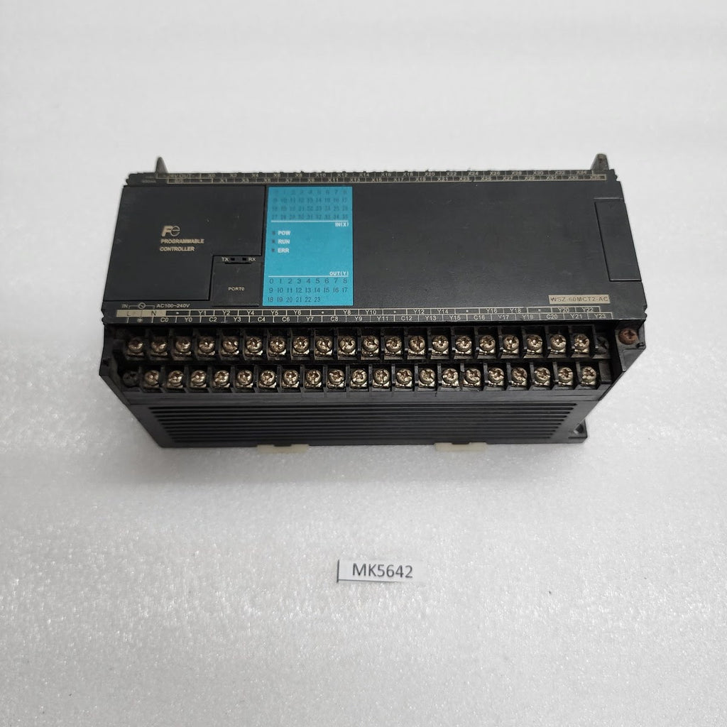 FUJI ELECTRIC WSZ-60MCT2-AC PROGRAMMABLE CONTROLLER 100-240V