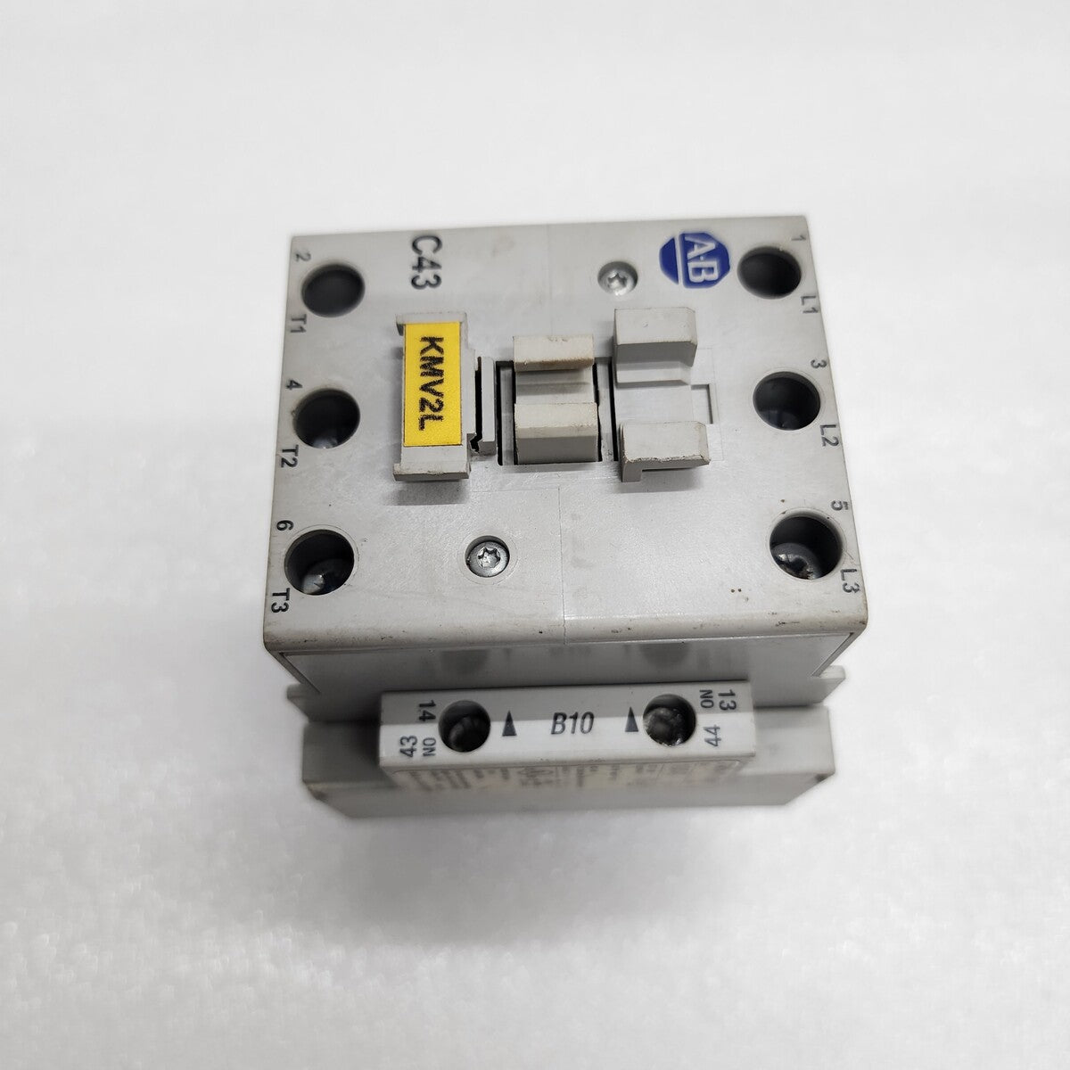 ALLEN BRADLEY CAT 100-C43-00 SER A MAGNETIC CONTACTOR 85A 110V