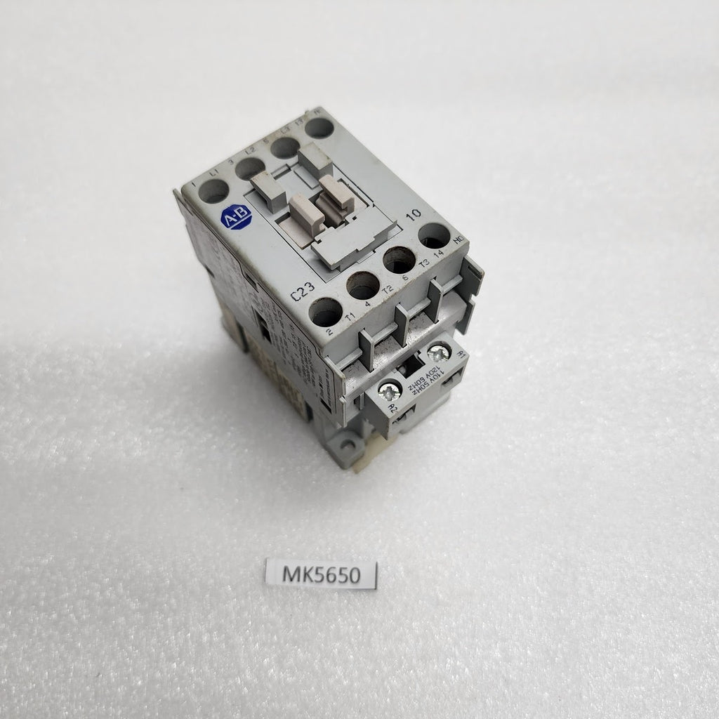 ALLEN BRADLEY CAT 100-C23-10 SER C MAGNETIC CONTACTOR 32A COIL VOLTAGE 110-120V