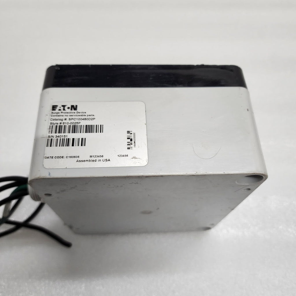 EATON SPC SERIES SPC100480D2P SURGE PROTECTION DEVICE 480 DELTA VAC 200kA 810-00