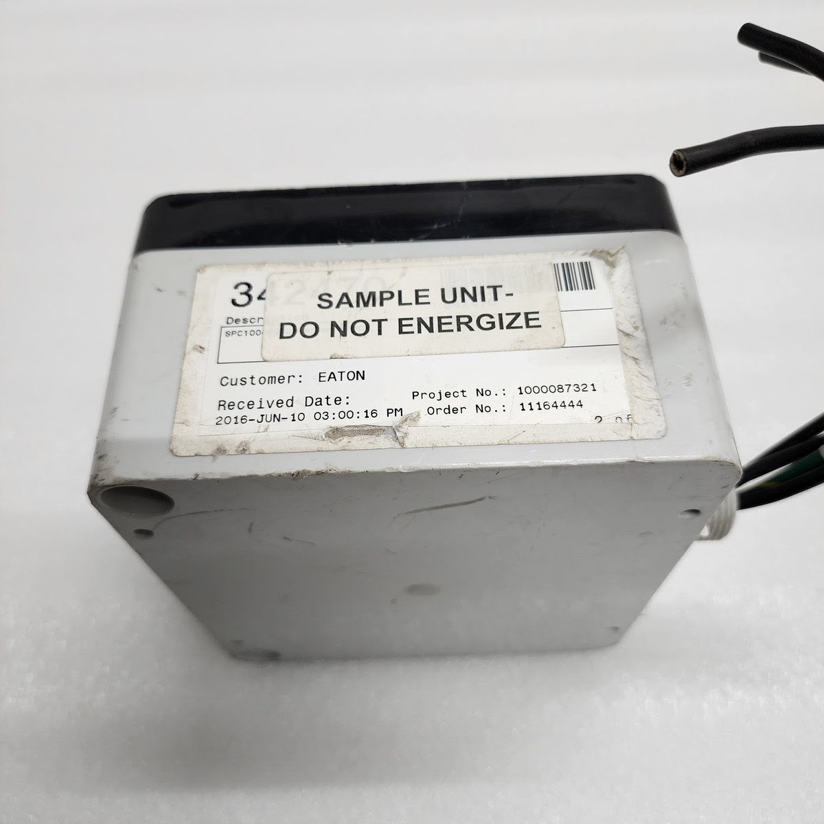 EATON SPC SERIES SPC100480D2P SURGE PROTECTION DEVICE 480 DELTA VAC 200kA 810-00