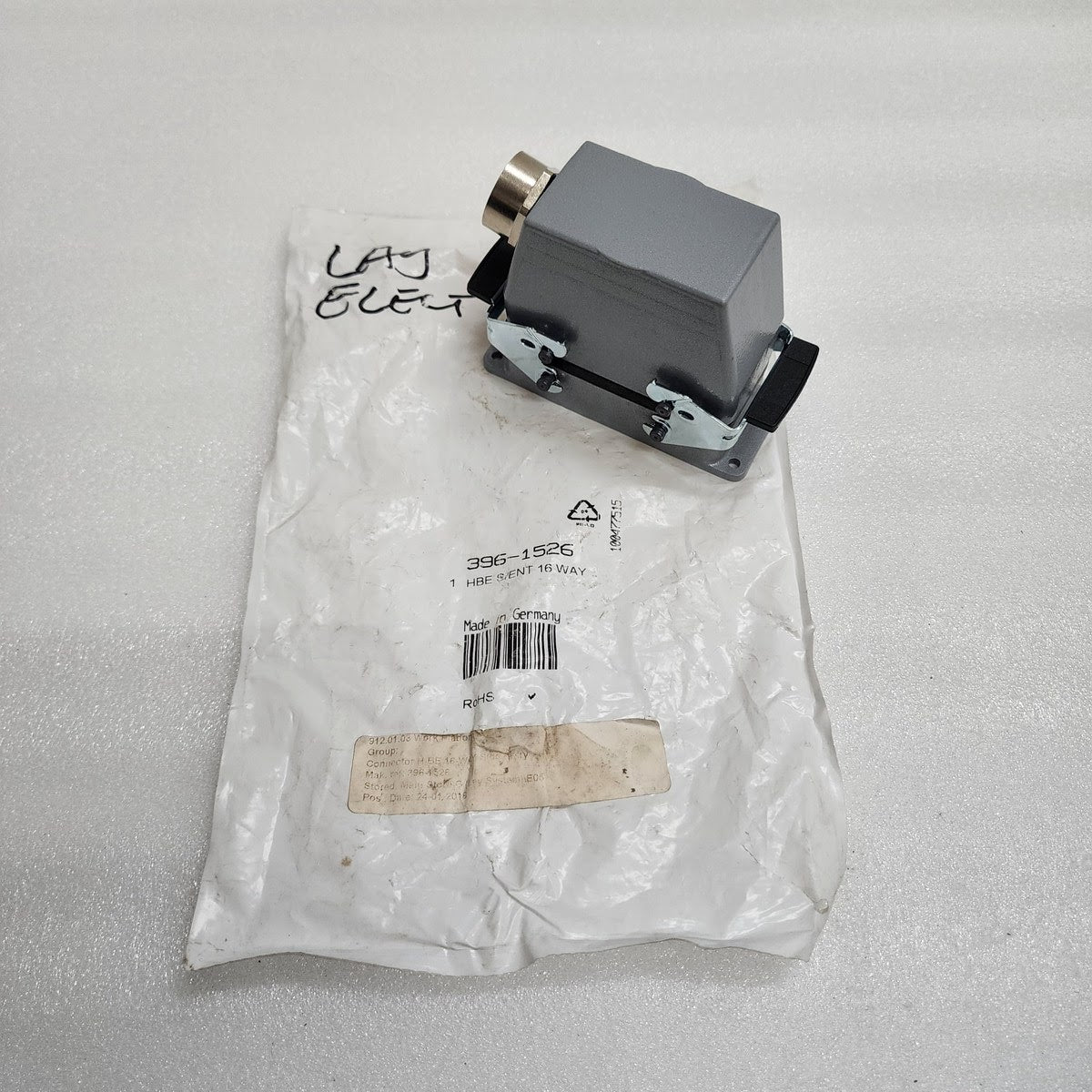 EPIC 396-1526 CONTACT CONNECTOR SET 16 WAY 16A FEMALE TO MALE