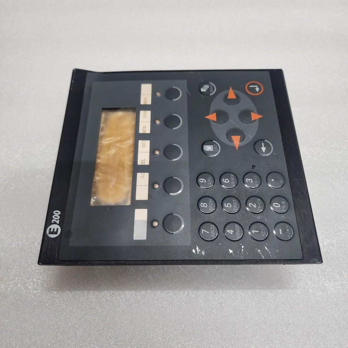 G&L BEIJER MAC MTA E200 GRAPHICAL OPERATOR TERMINAL 02800B 24VDC 9843-320