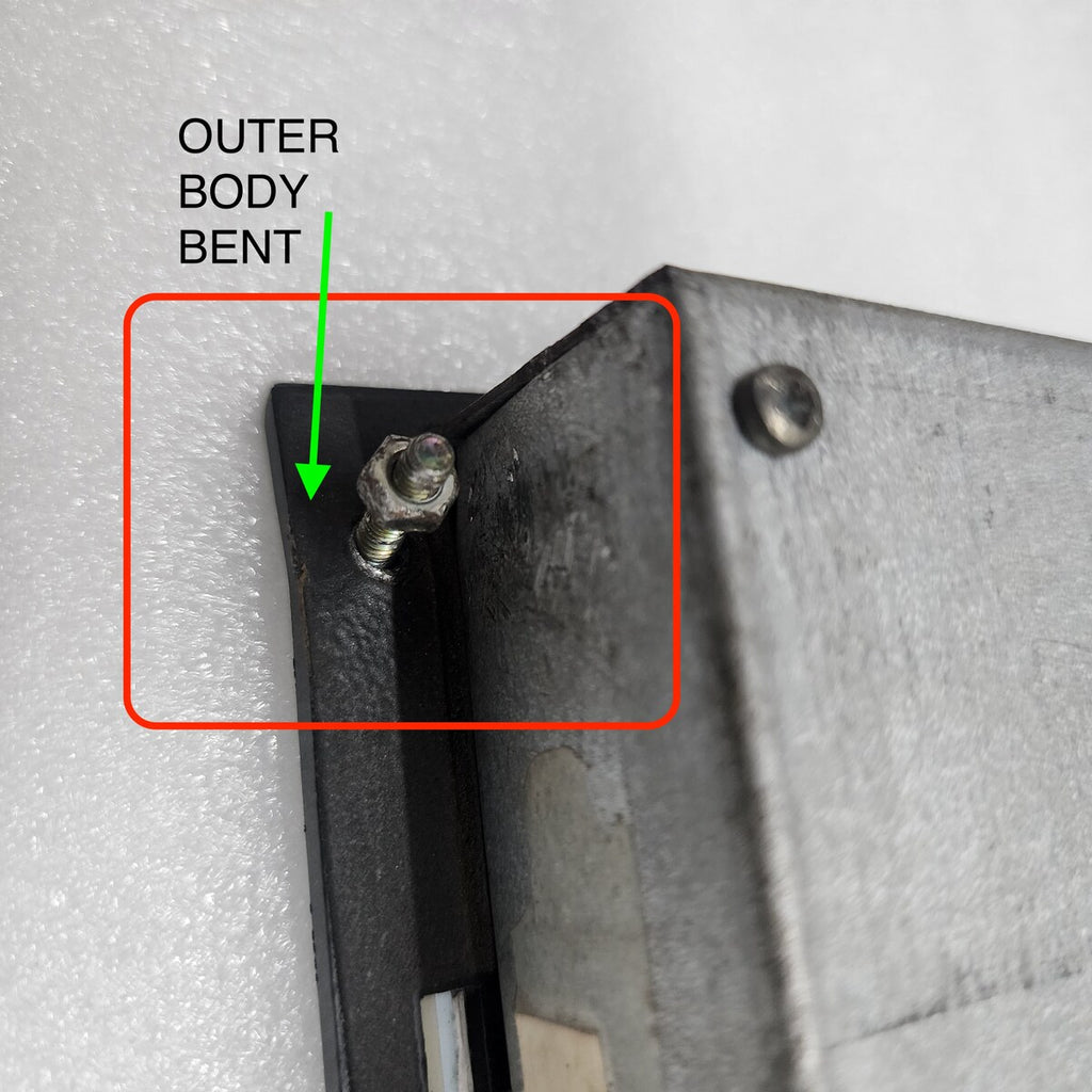 G&L BEIJER MAC MTA E200 GRAPHICAL OPERATOR TERMINAL 02800B 24VDC 9843-320
