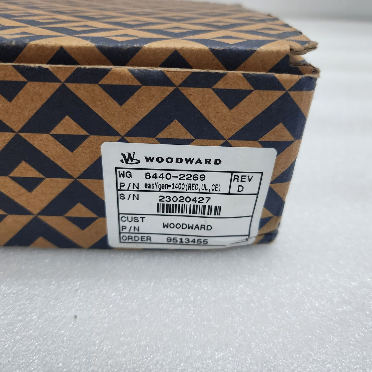 WOODWARD EASYGEN 1400 AMF CONTROLLER 8440-2269 REV D