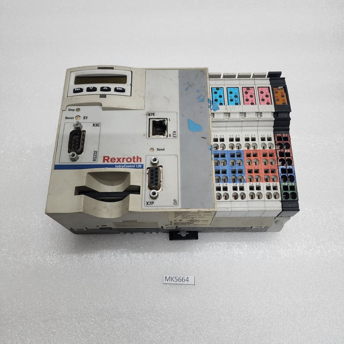 REXROTH CML20.1-NP-120-NA-NNNN-NW INDRA CONTROLLER R911306455-105 24VDC