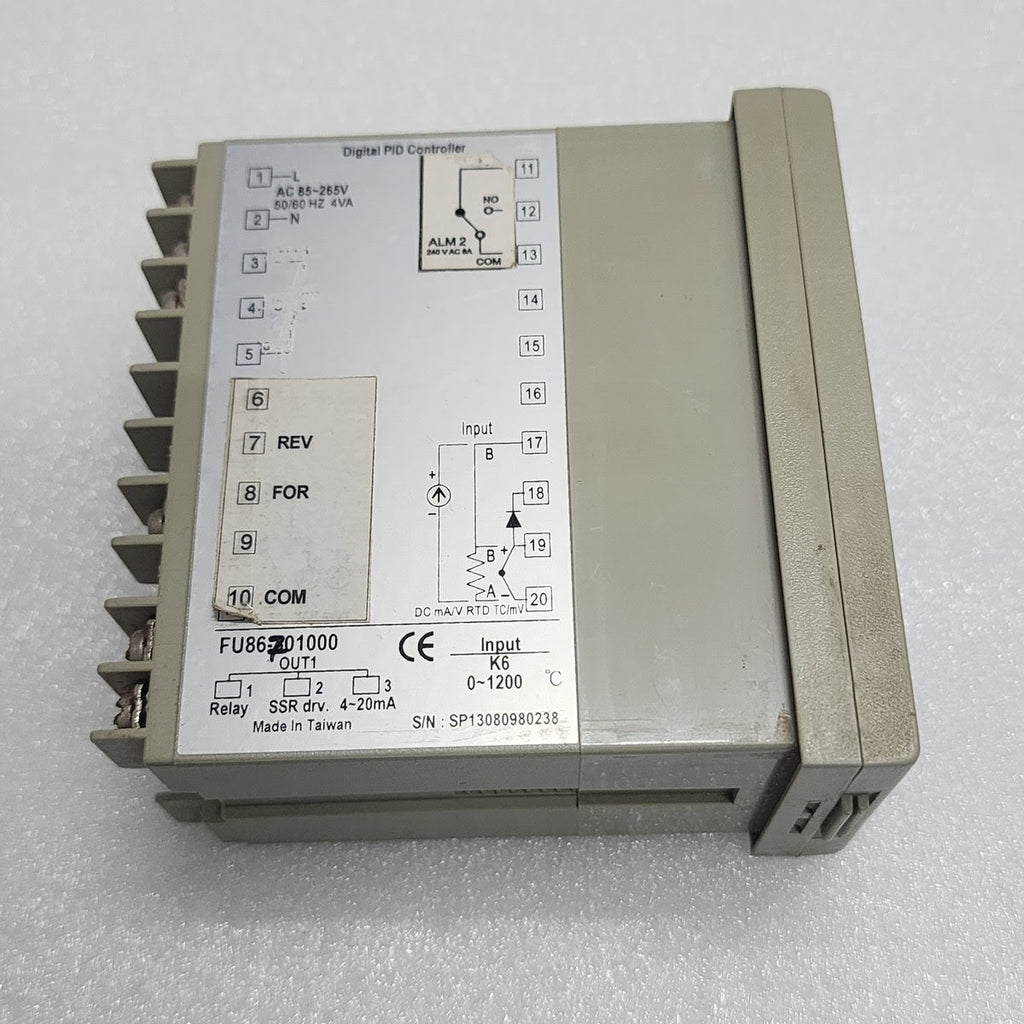 TAIE FU86 PID TEMPERATURE CONTROLLER FU86-701000 85-265V FU86701000
