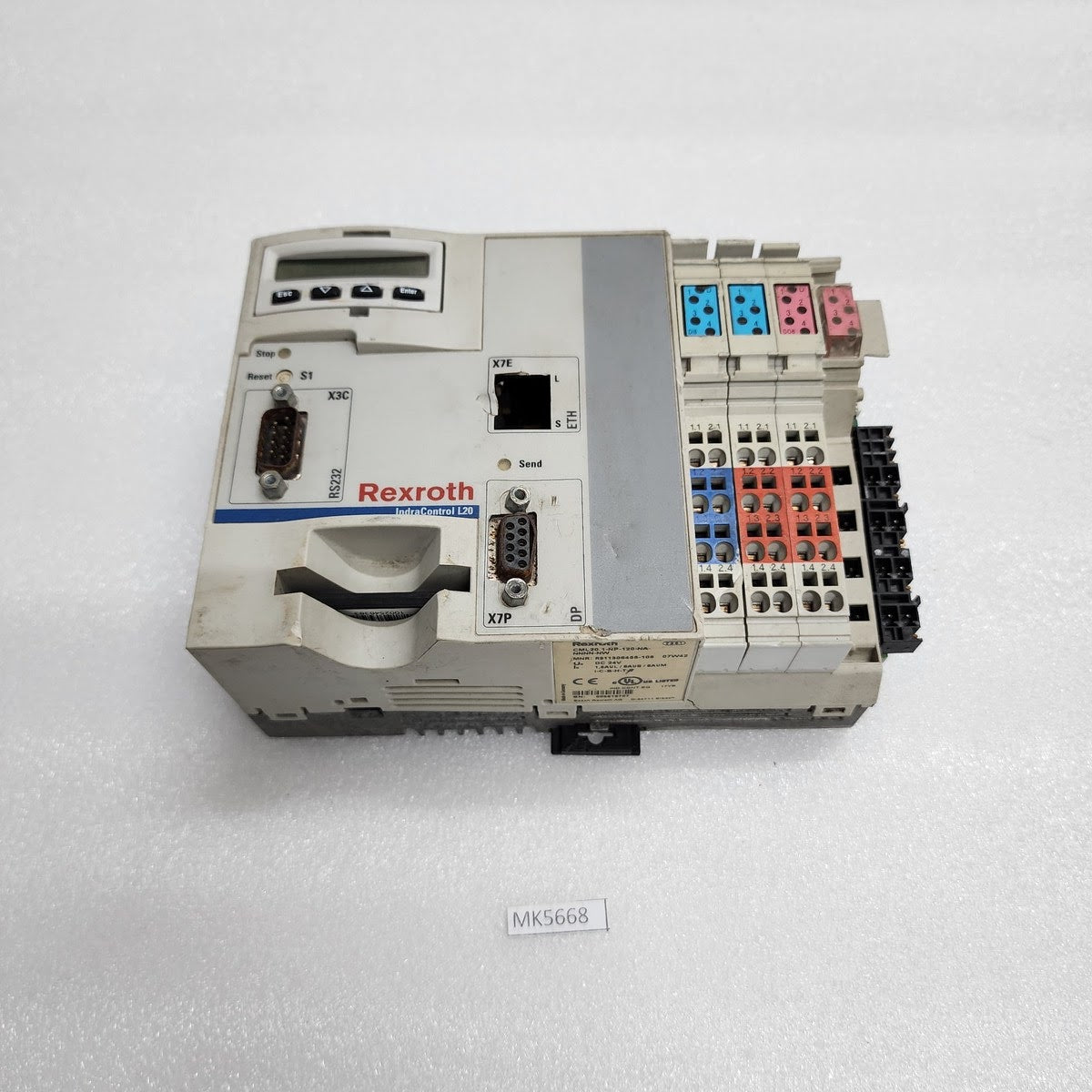 REXROTH CML20.1-NP-120-NA-NNNN-NW INDRACONTROL L20 R911306455-105 24VDC