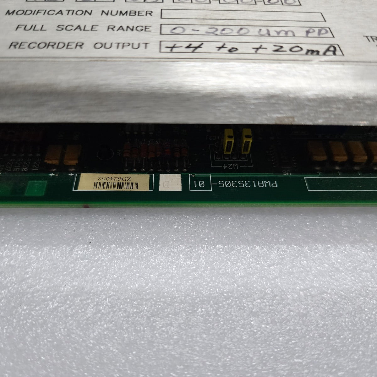 BENTLY NEVADA 3300/16-13-01-03-00-00-00 DUAL VIBRATION XY/GAP MONITOR  3300/16