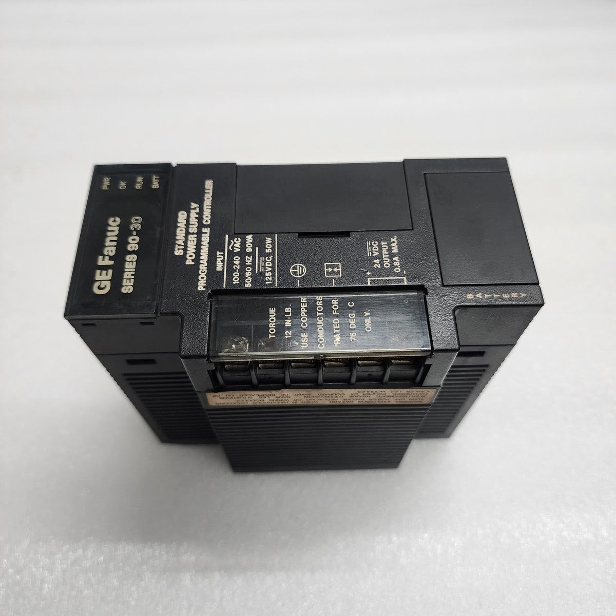 GE FANUC IC693PWR321U POWER SUPPLY MODULE 120/240VAC 125VDC