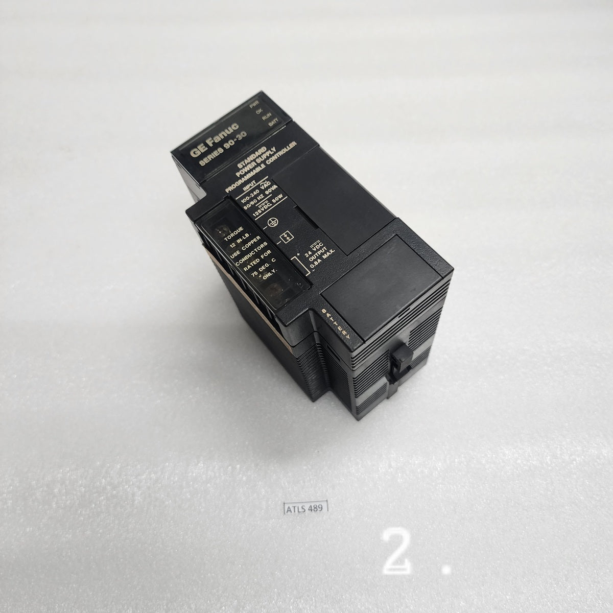 GE FANUC IC693PWR321U POWER SUPPLY MODULE 120/240VAC 125VDC