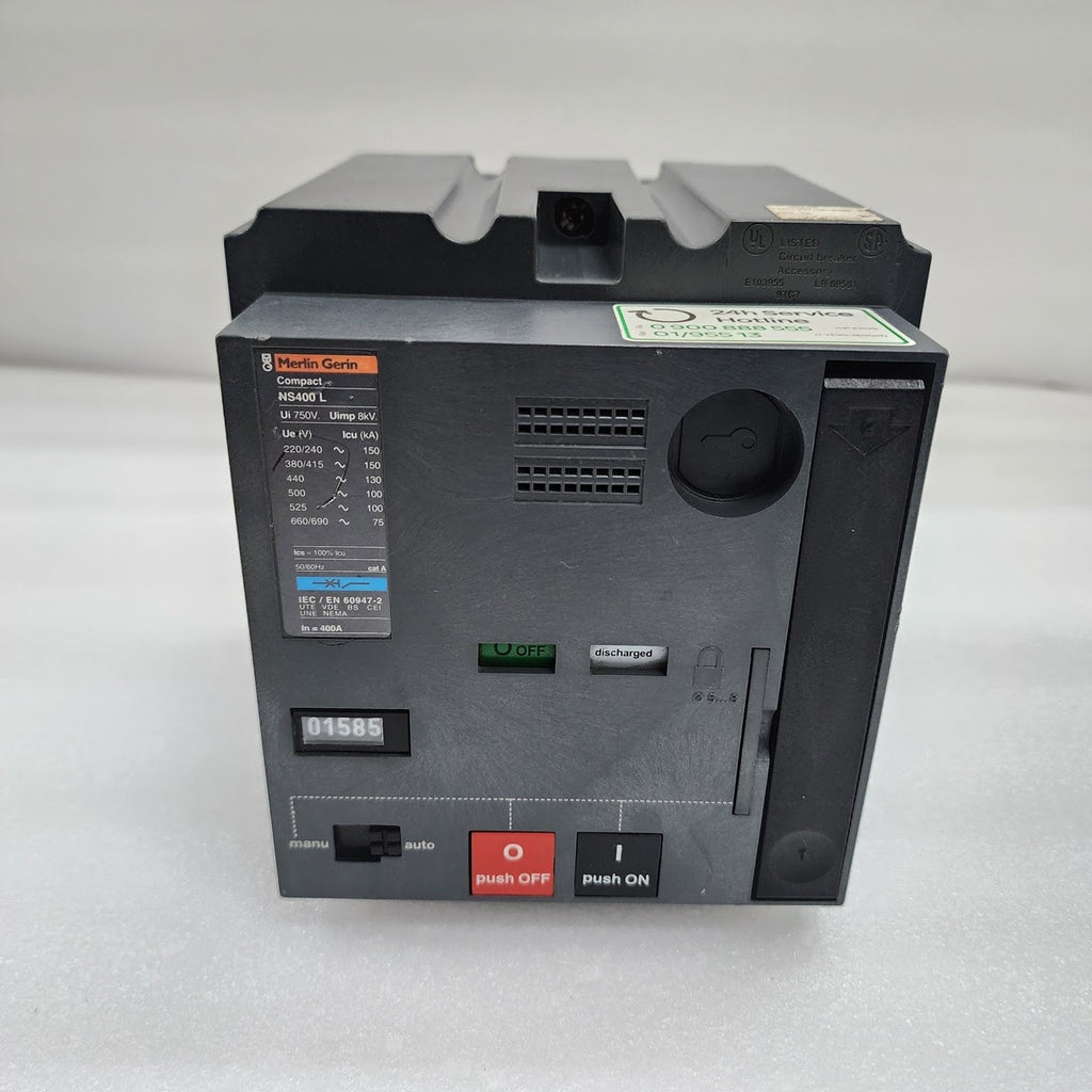 MERLIN GERIN NS400 L MOTOR OPERATOR 400A NS400L MT400