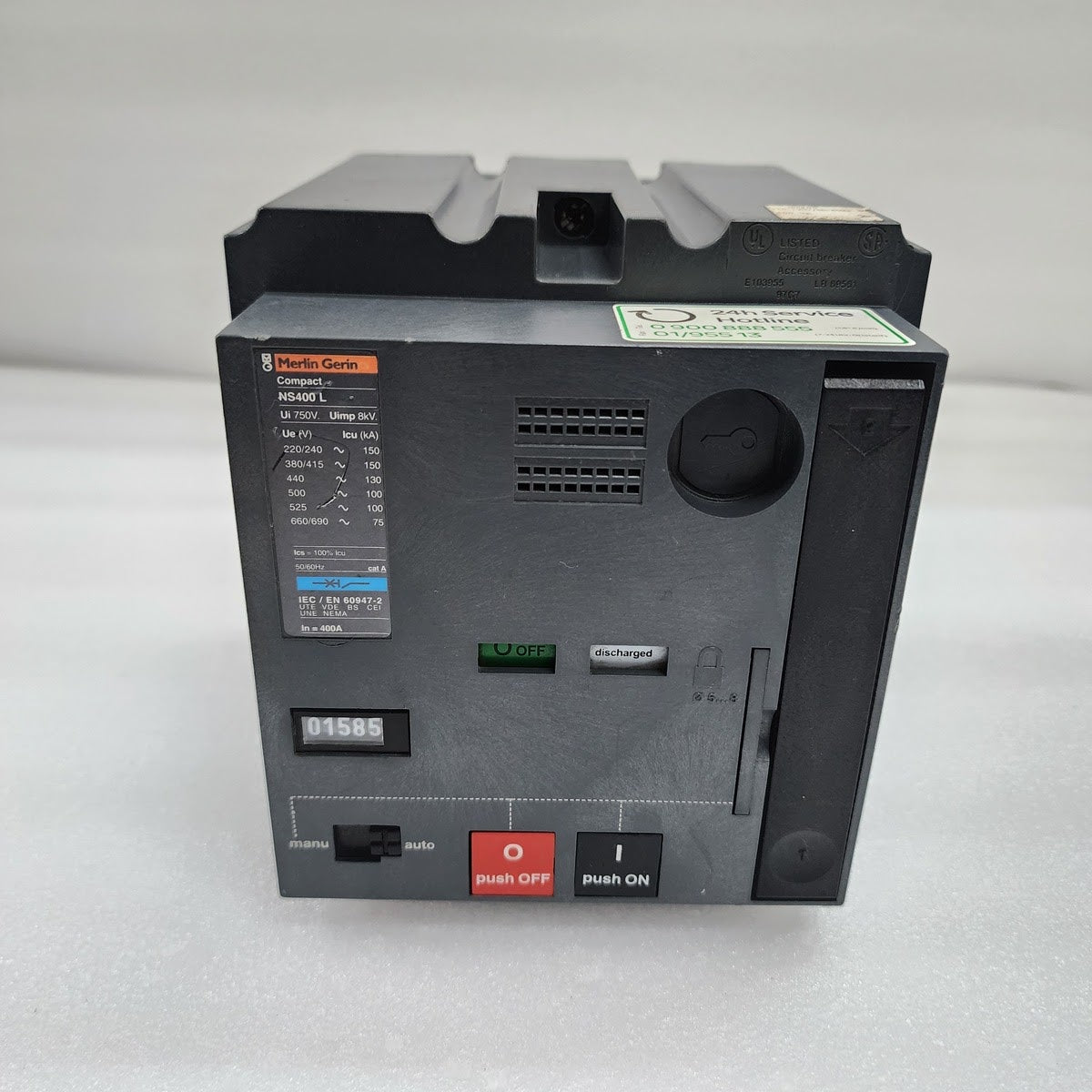 MERLIN GERIN NS400 L MOTOR OPERATOR 400A NS400L MT400