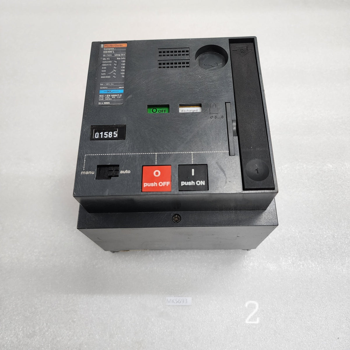 MERLIN GERIN NS400 L MOTOR OPERATOR 400A NS400L MT400