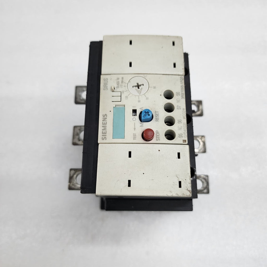 SIEMENS 3RB1056-1FG0 SOLID-STATE OVERLOAD RELAY 50-200A