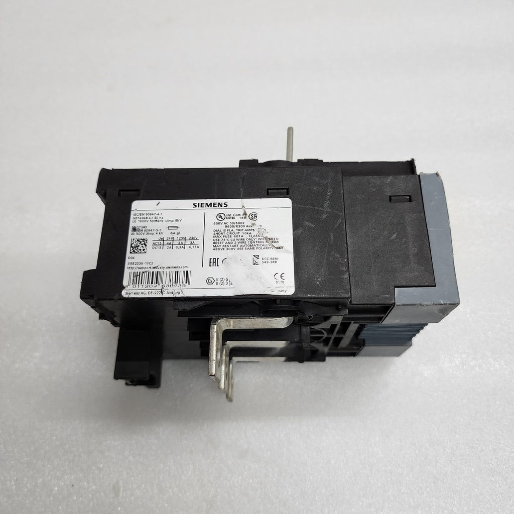 SIEMENS 3RB2056-1FC2 OVERLOAD RELAY 50-200A BODY DAMAGED