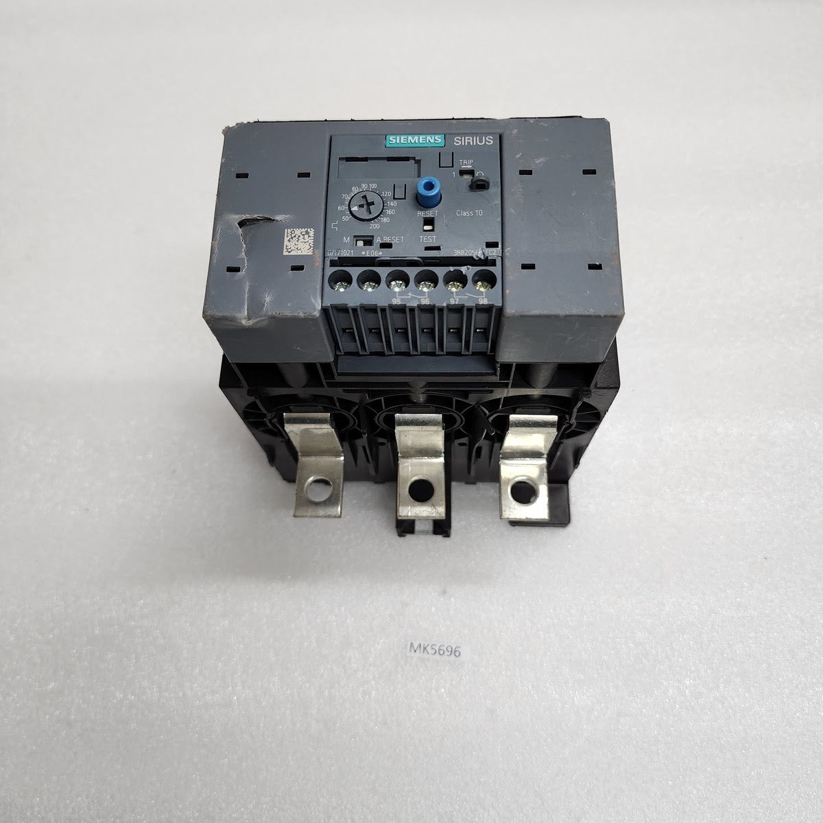 SIEMENS 3RB2056-1FC2 OVERLOAD RELAY 50-200A BODY DAMAGED