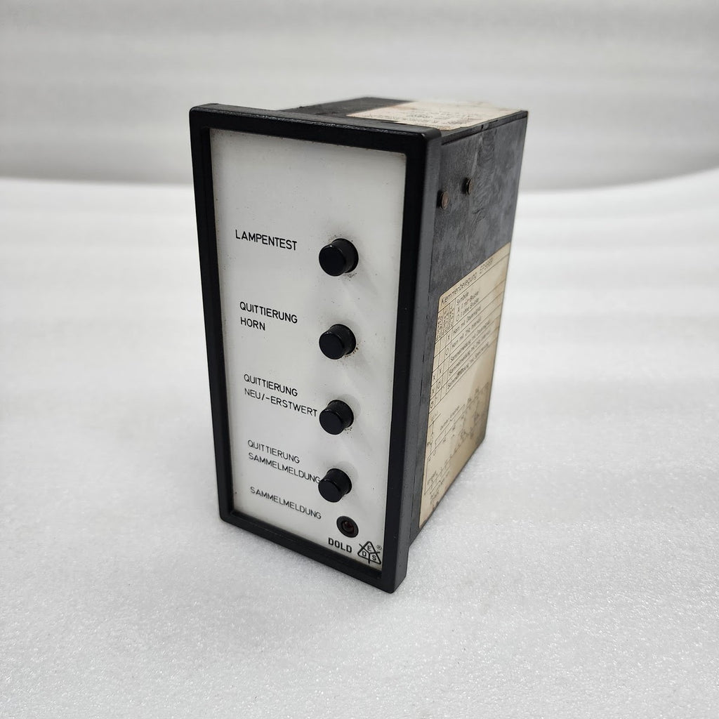 DOLD EP 9969 KLEMMENBELEGUNG 0016590 24VDC