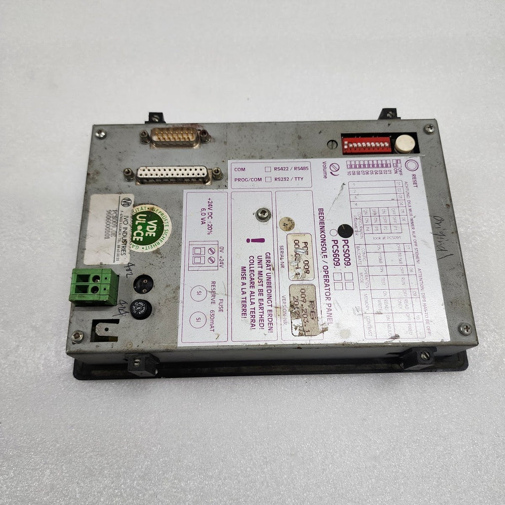 LAUER PCS 009 TOPLINE MICRO OPERATOR PANEL 24VDC