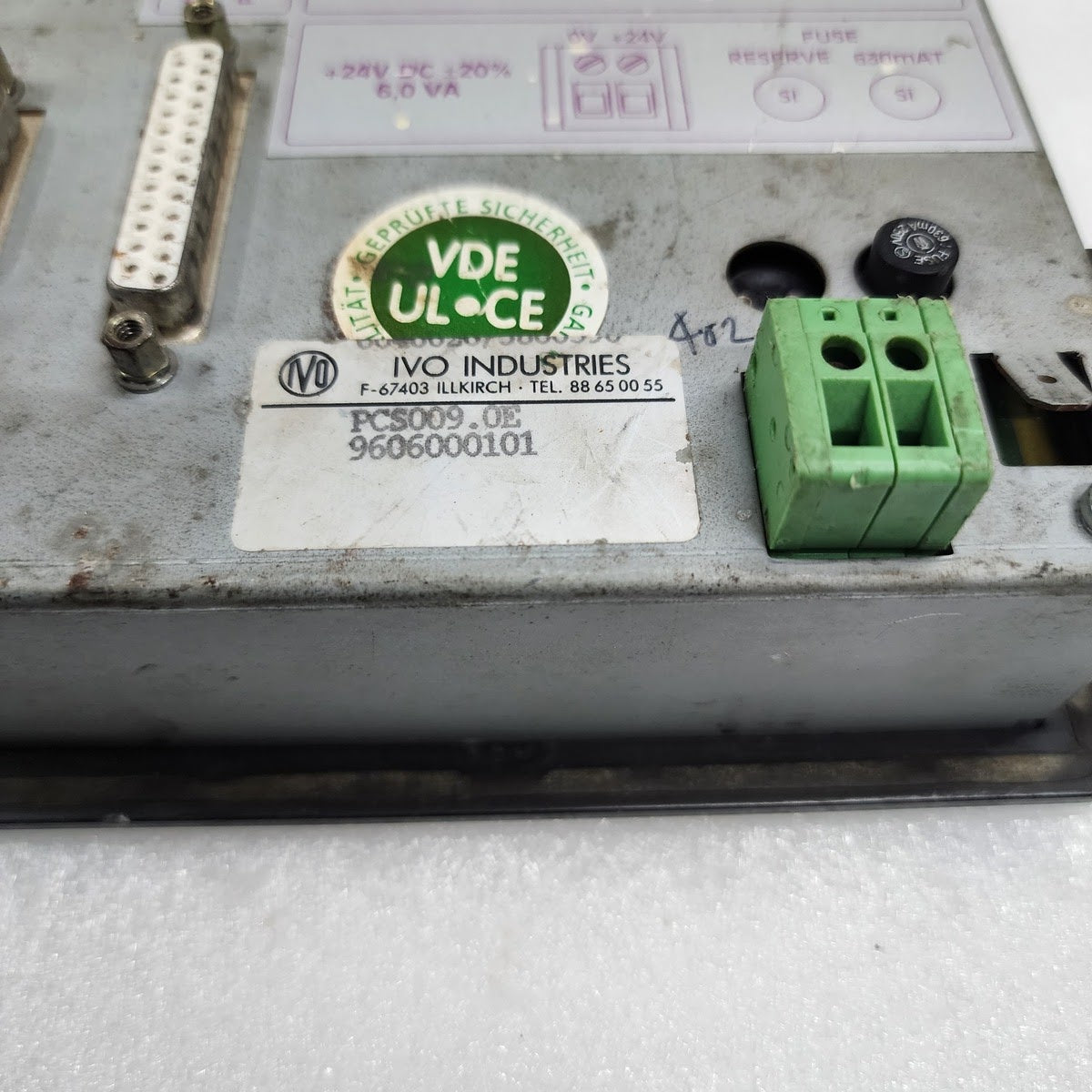 LAUER PCS 009 TOPLINE MICRO OPERATOR PANEL 24VDC