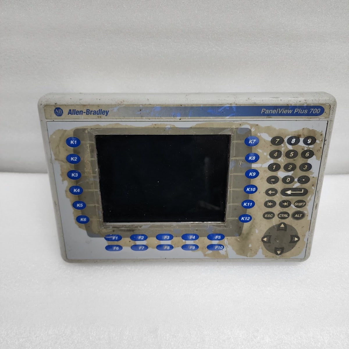 ALLEN BRADLEY CAT 2711P-K7C4D1 PANEL VIEW PLUS 700 2711P-RP1 DISPLAY KEYPAD 2711