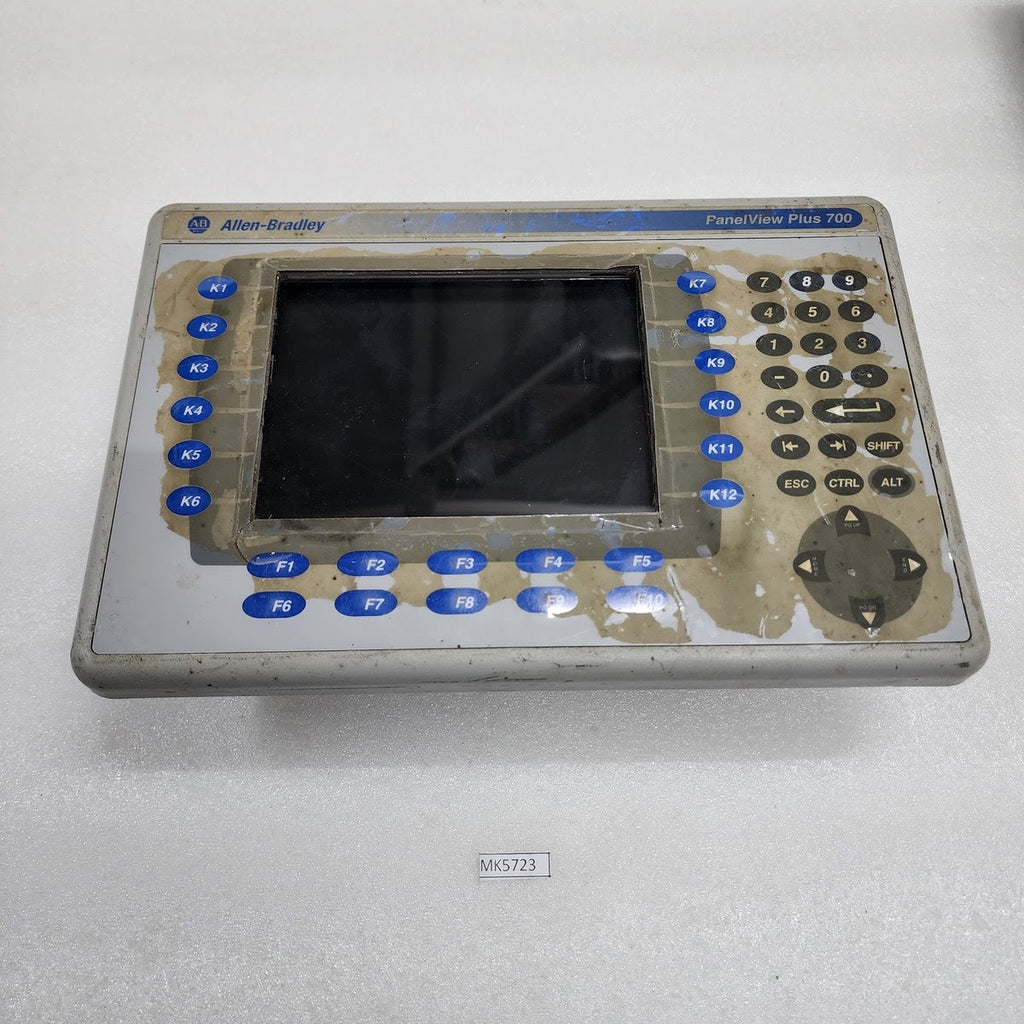ALLEN BRADLEY CAT 2711P-K7C4D1 PANEL VIEW PLUS 700 2711P-RP1 DISPLAY KEYPAD 2711