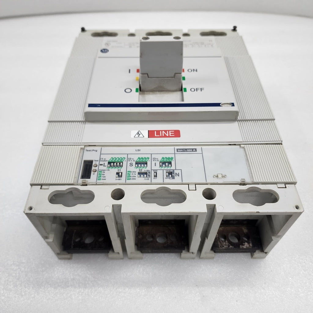 ALLEN BRADLEY CAT 140G-M6X3 CIRCUIT BREAKER 600A BE31025582