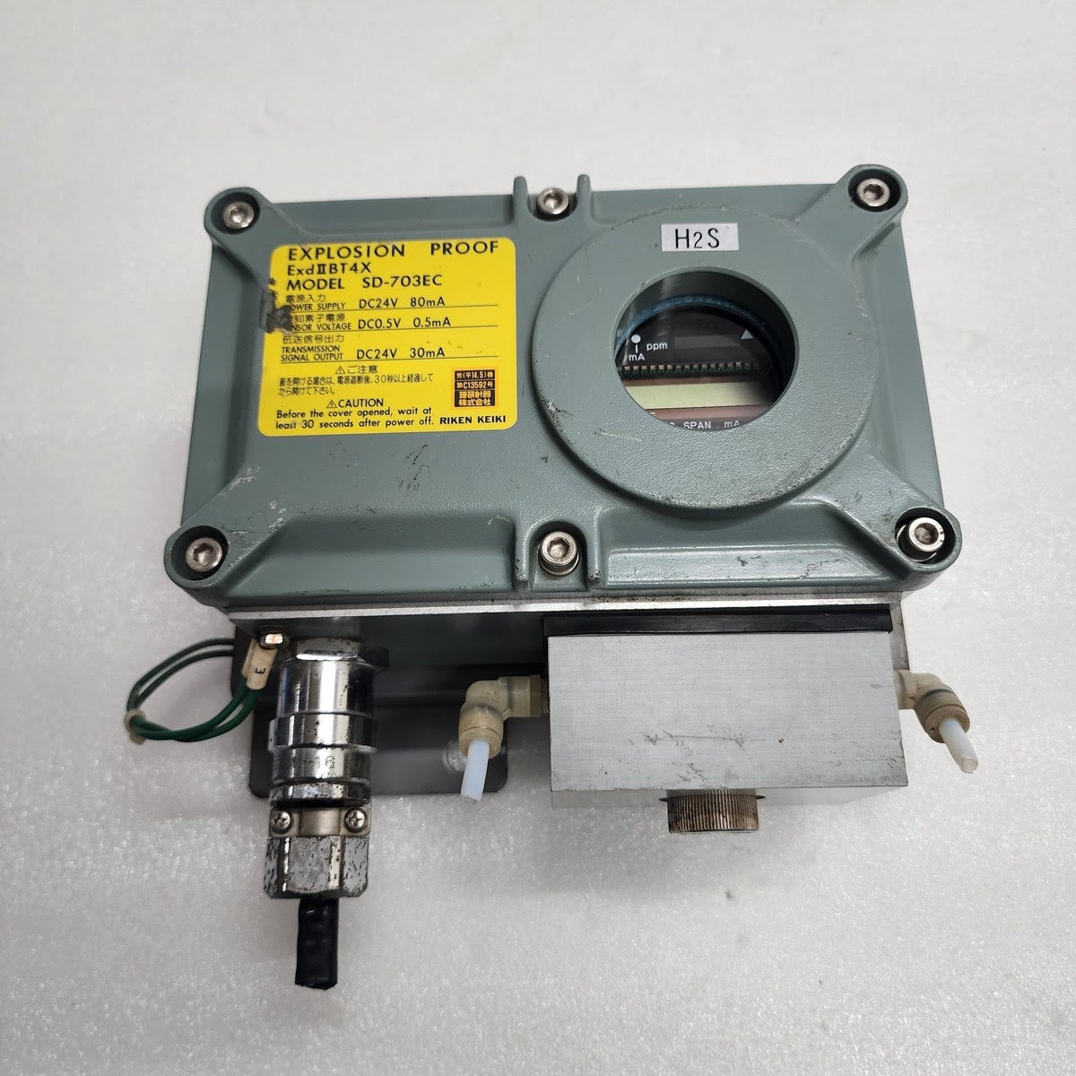RIKEN KEIKI SD-703EC GAS DETECTOR 24VDC