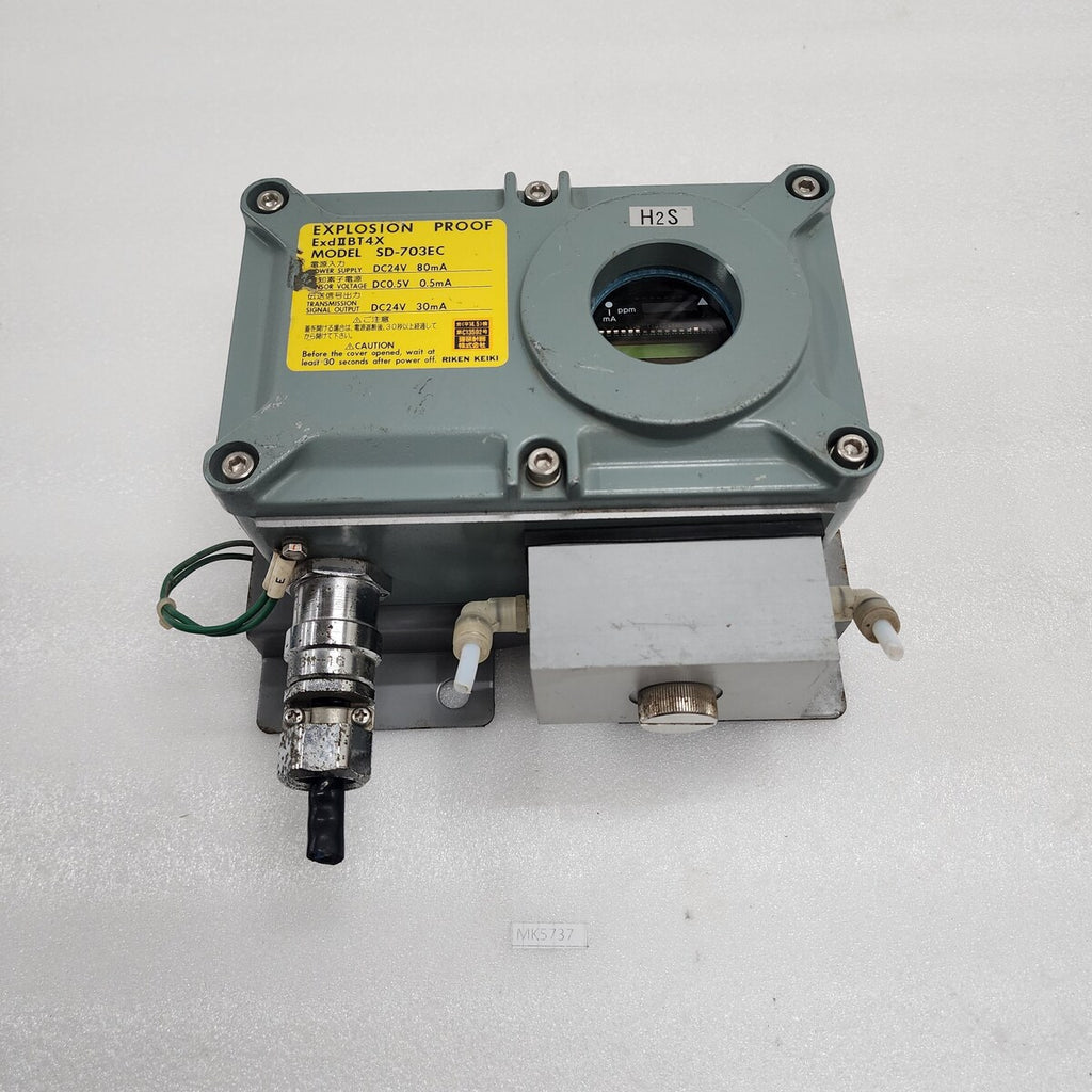RIKEN KEIKI SD-703EC GAS DETECTOR 24VDC