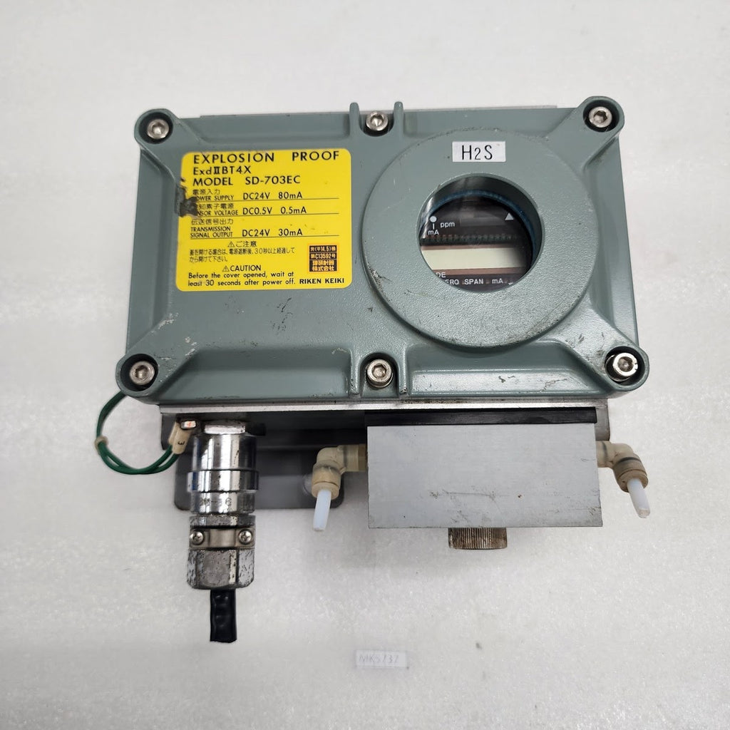 RIKEN KEIKI SD-703EC GAS DETECTOR 24VDC