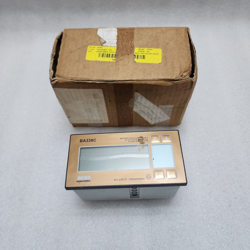 BEKA BA338C EXTERNALLY POWERED PULSE INPUT RATE TOTALISER BA338CALMP