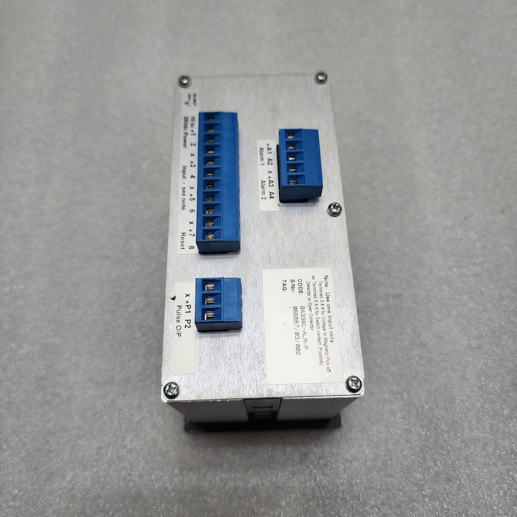 BEKA BA338C EXTERNALLY POWERED PULSE INPUT RATE TOTALISER BA338CALMP