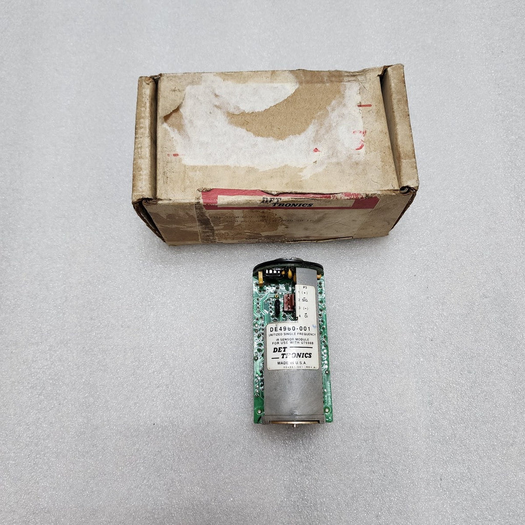 DET TRONICS DE4960-001 UNITIZED SINGLE FREQUENCY IR SENSOR MODULE 004961-001