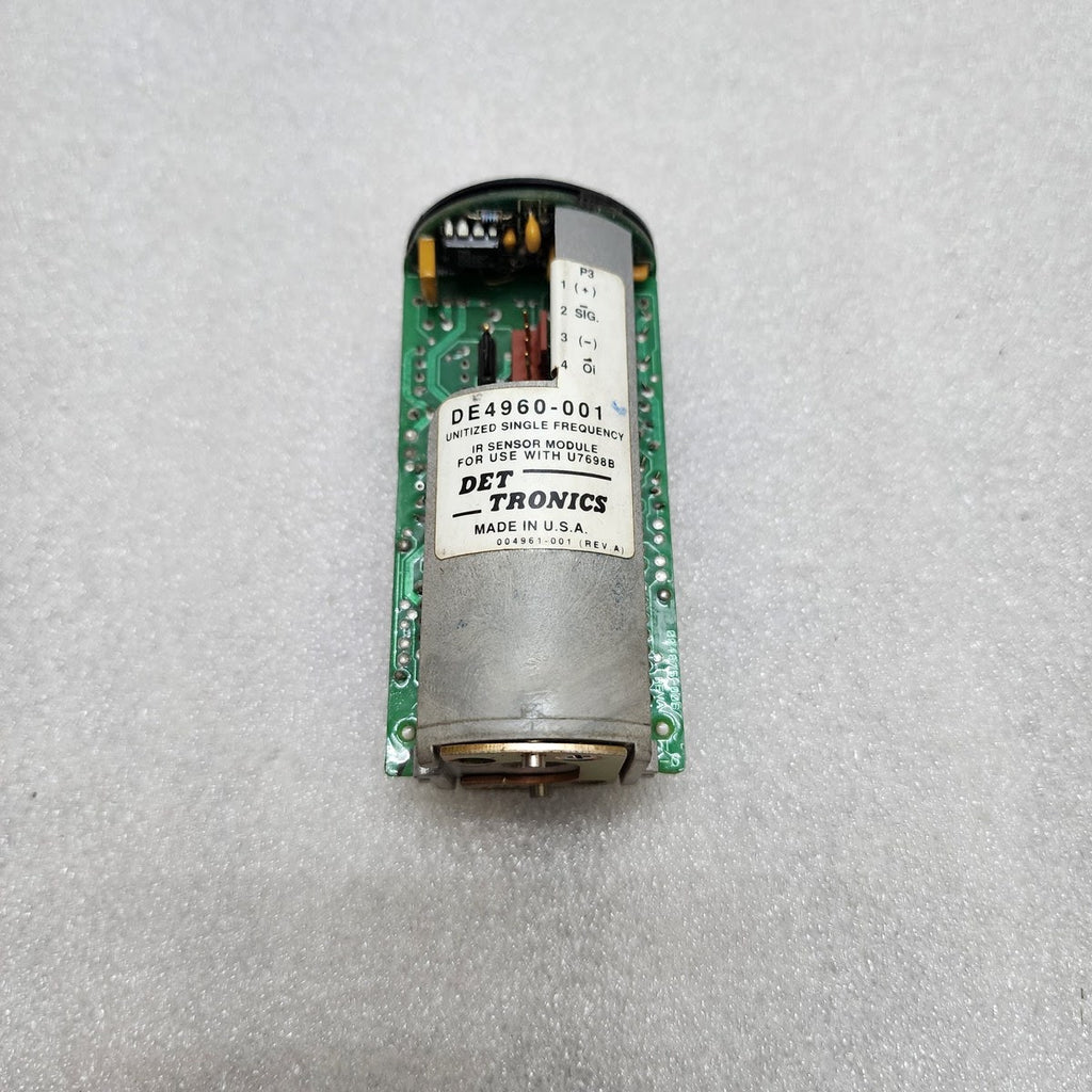 DET TRONICS DE4960-001 UNITIZED SINGLE FREQUENCY IR SENSOR MODULE 004961-001